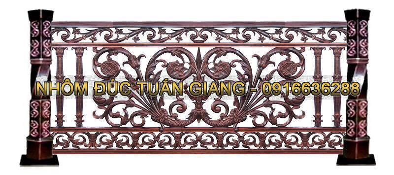 Lan can nhôm đúc - LC010