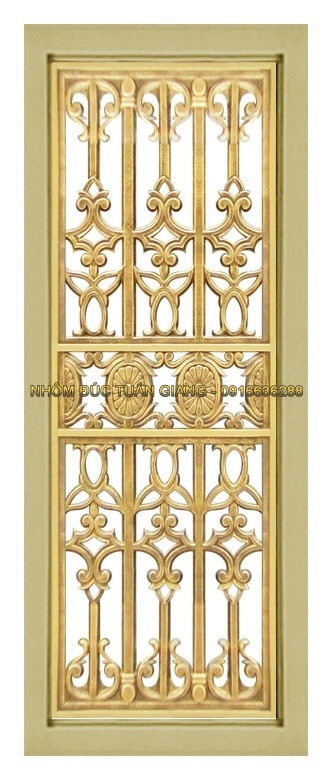 Bông gió nhôm đúc - BG005