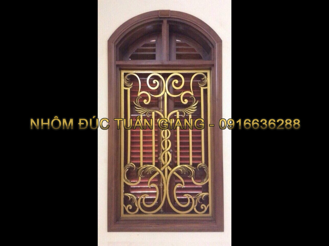 Bông gió nhôm đúc - BG001