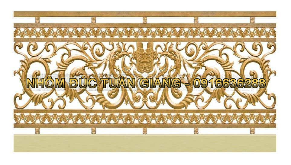 Lan can nhôm đúc - LC002