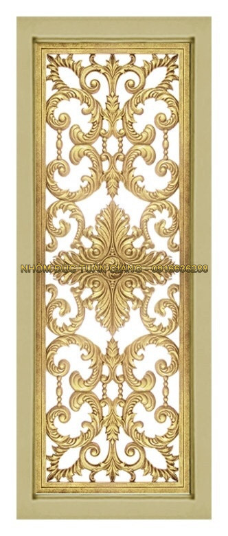 Bông gió nhôm đúc - BG009