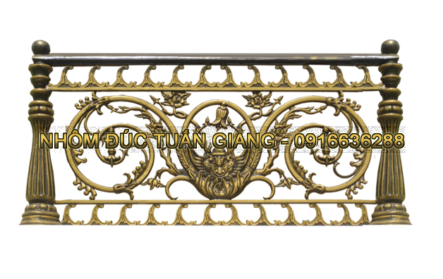 Lan can nhôm đúc - LC005