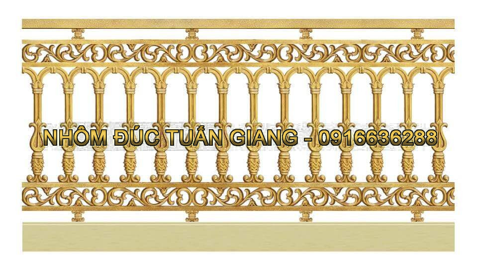 Lan can nhôm đúc - LC008