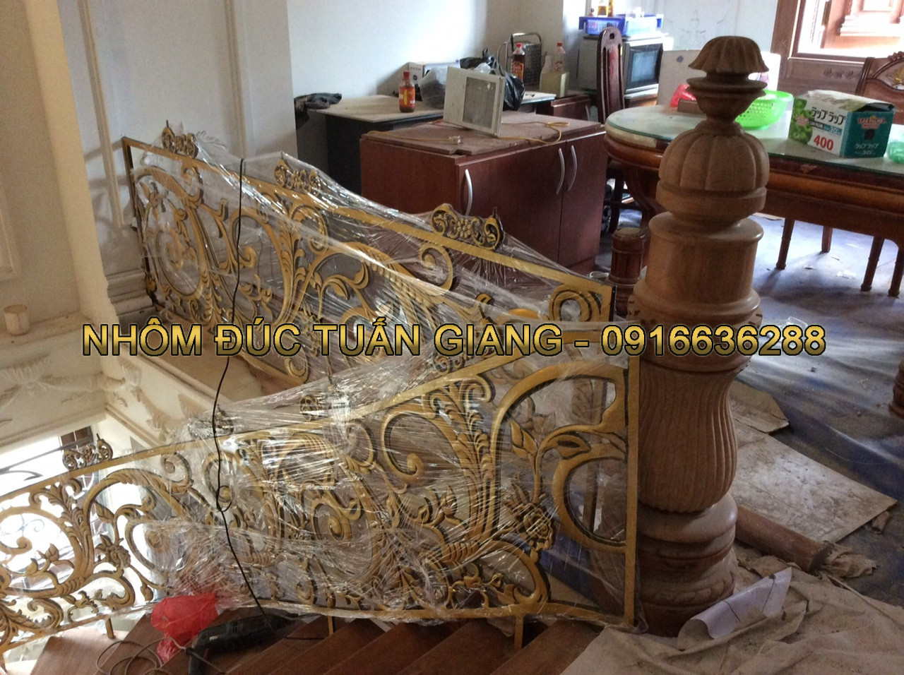 Cầu thang nhôm đúc - CT029