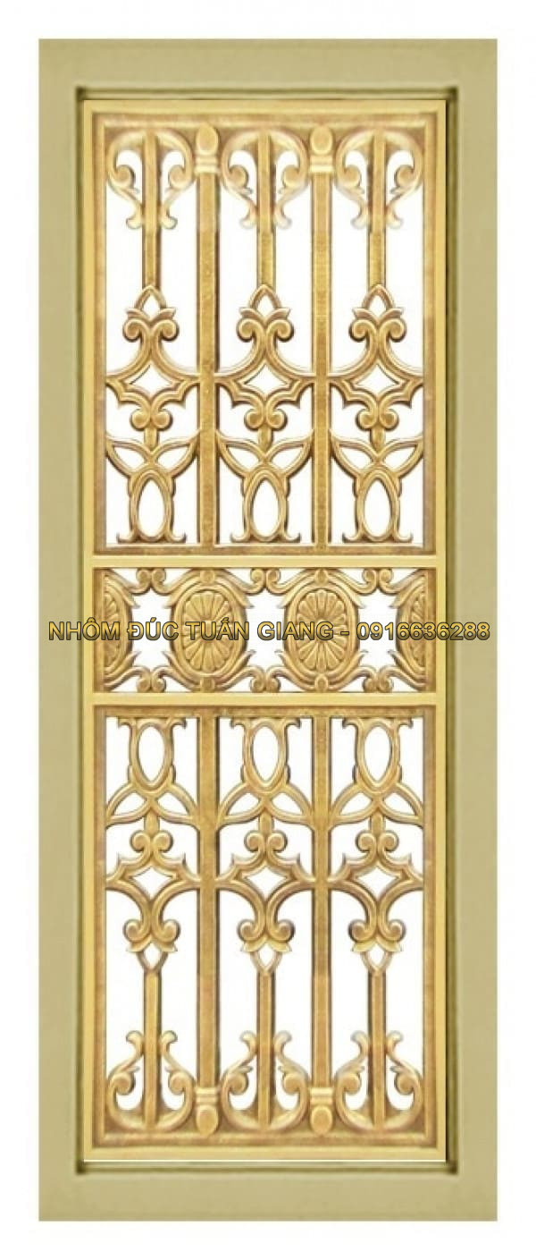 Bông gió nhôm đúc - BG005