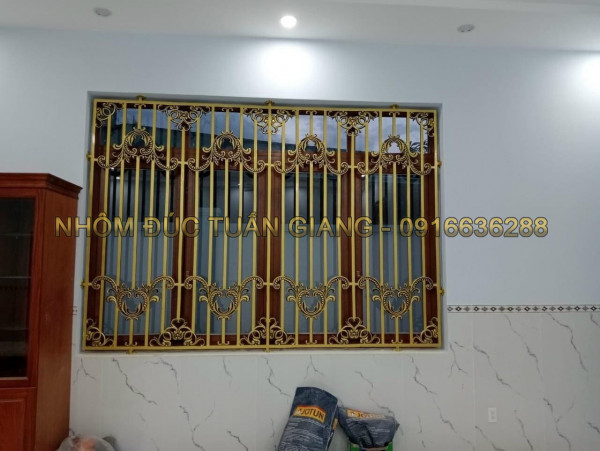 Bông gió nhôm đúc - BG055