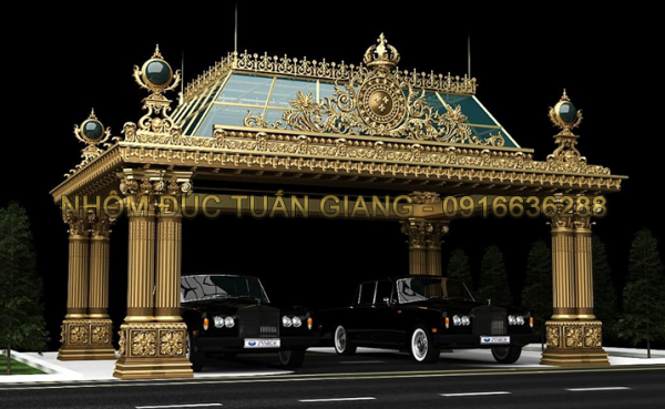 Chòi nhôm đúc-024