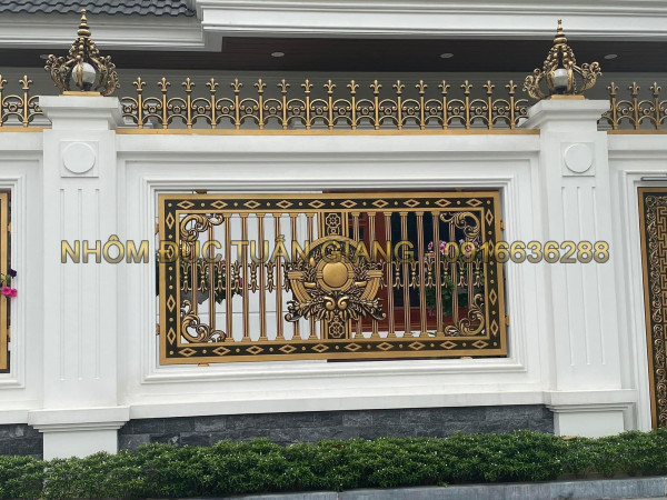 Hàng rào nhôm đúc mẫu HR -101