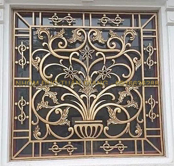 Bông gió nhôm đúc - BG047