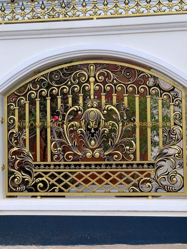 Hàng rào nhôm đúc mẫu HR -108