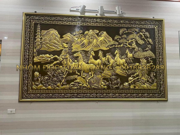 Tranh nhôm đúc 017