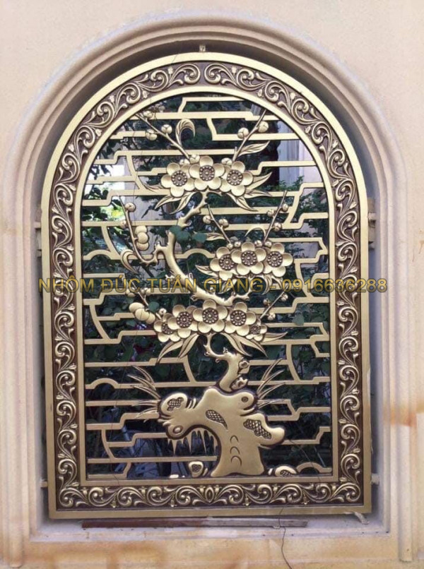 Bông gió nhôm đúc - BG028