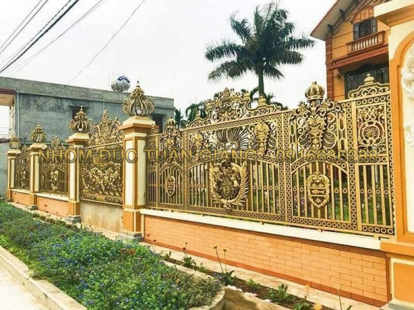 Hàng rào nhôm đúc mẫu HR -116