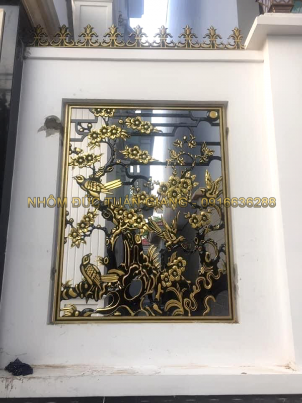 Bông gió nhôm đúc - BG053