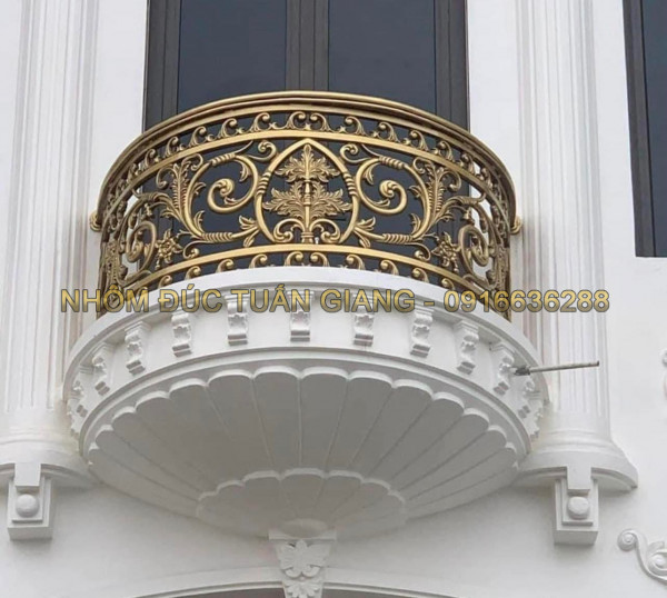 Lan can nhôm đúc - LC054